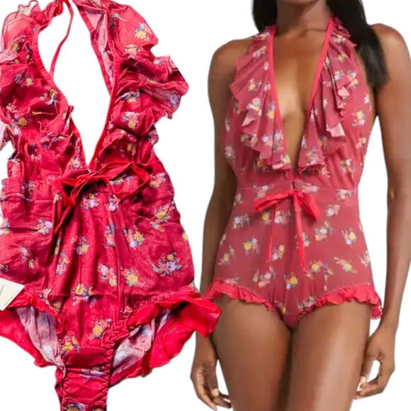 HAH We Are Butterfly Printed Bodysuit Sold out at Free. People Size XS S M L XL - Picture 1 of 8